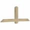 Ekena Millwork Eugene Rough Sawn Timber Gable Bracket, Douglas Fir, 60"W x 22"H x 4"D x 4"F, 9/12 Pitch GBW060X22X0404EUG00RDF - alternate 2